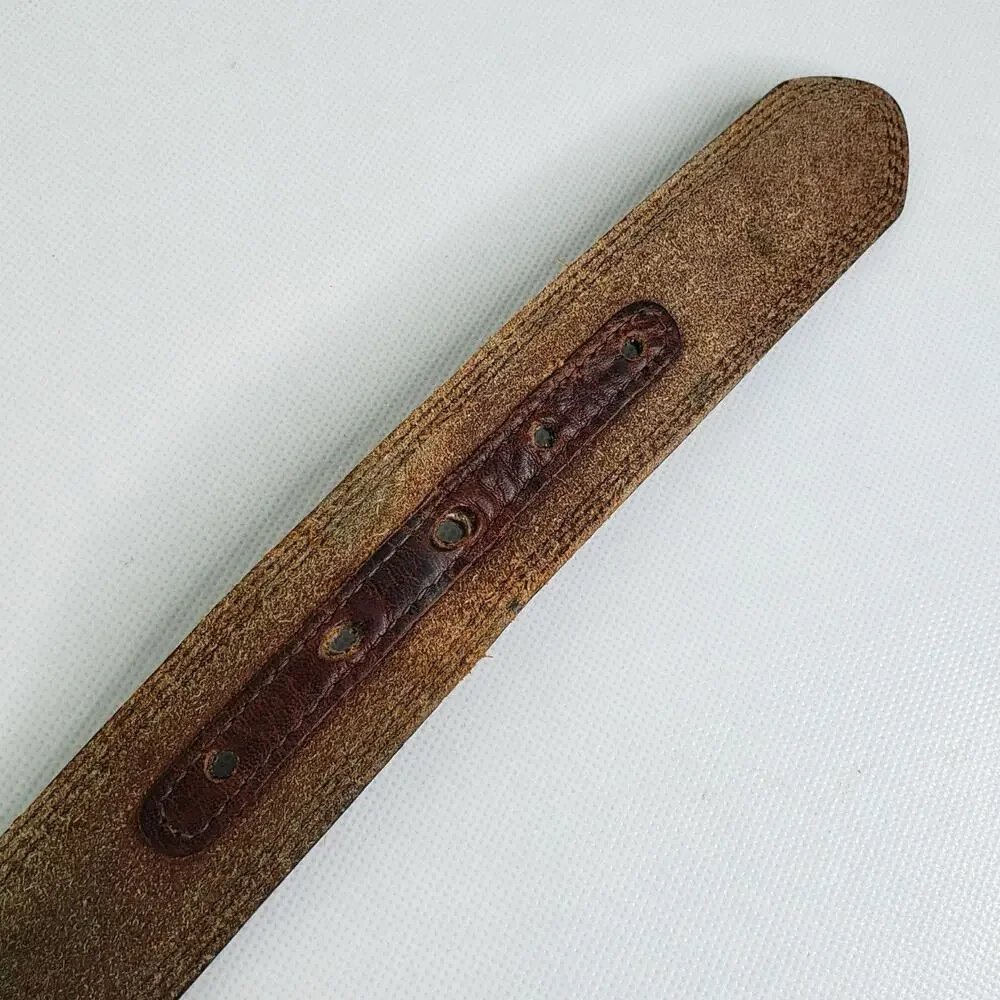 Ariat Western Style Men's Genuine Leather Brown Belt Size 38